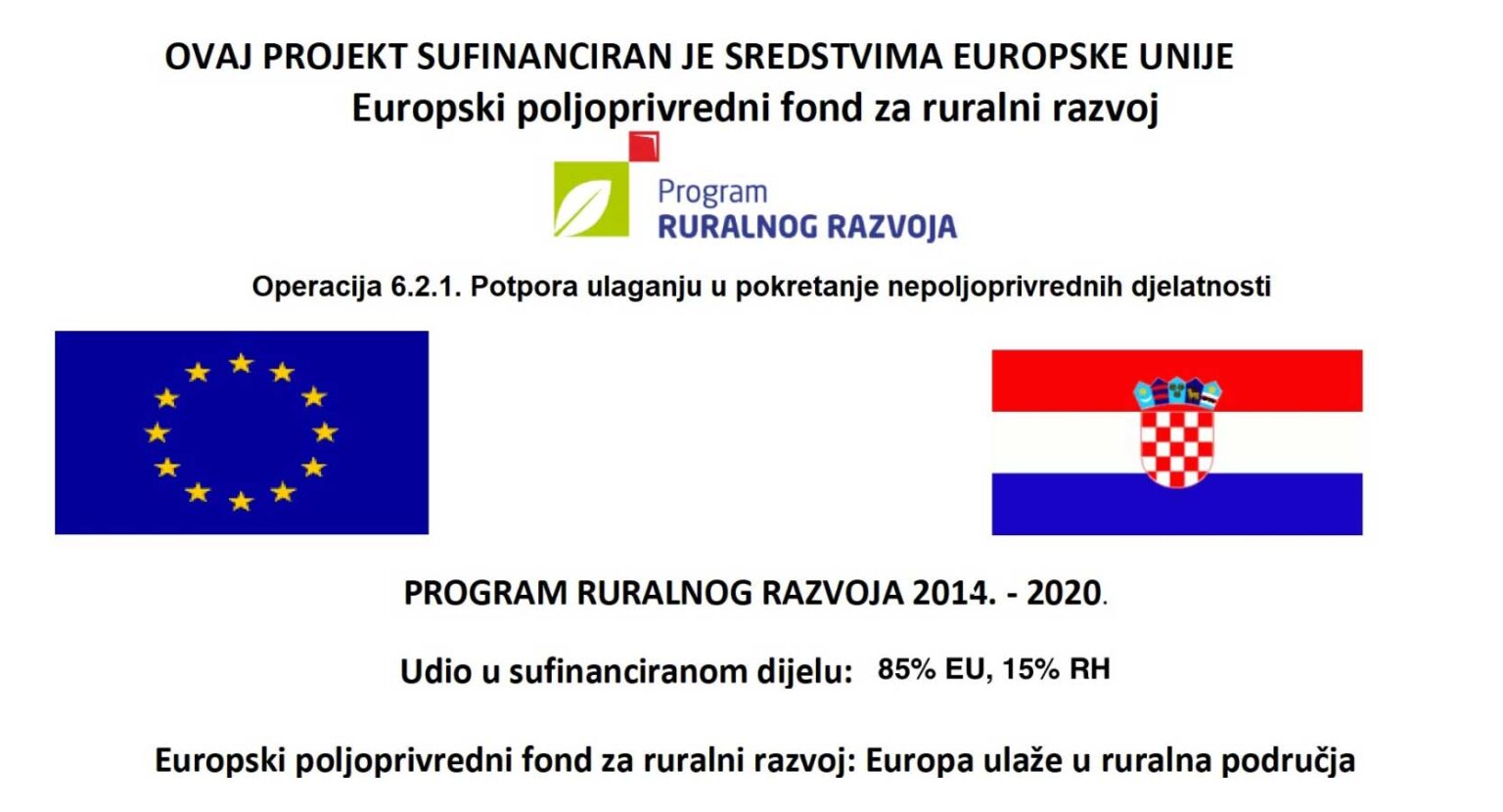 Ovaj projekt sufinanciran je od Europske unije